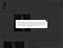 Tablet Screenshot of lykkeli.warnerartists.net